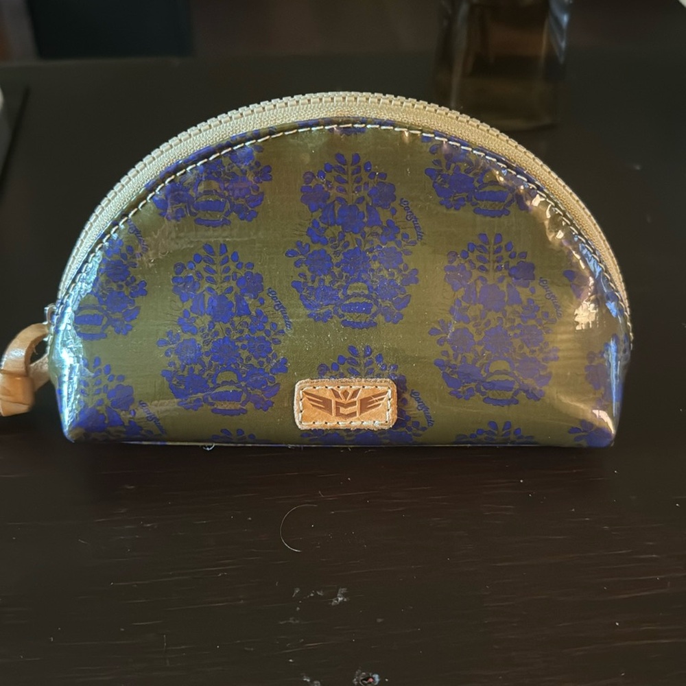 Consuela cosmetics bag.